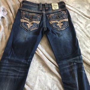 Men’s rock revival jeans size 32 waist